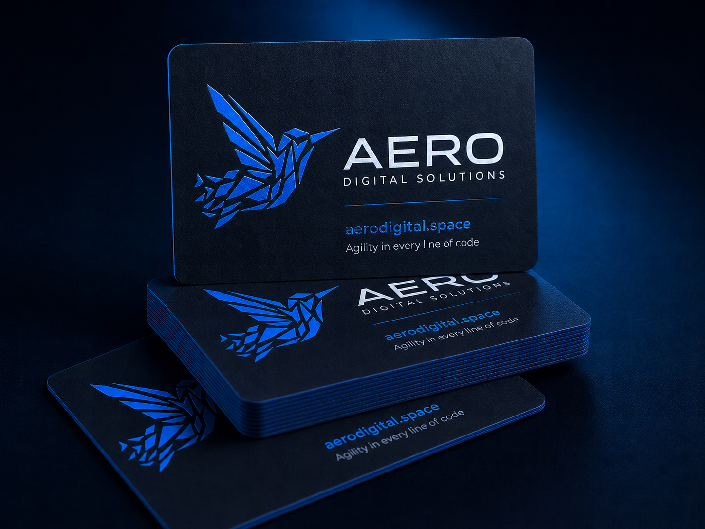 Aero Digital Solutions business cards